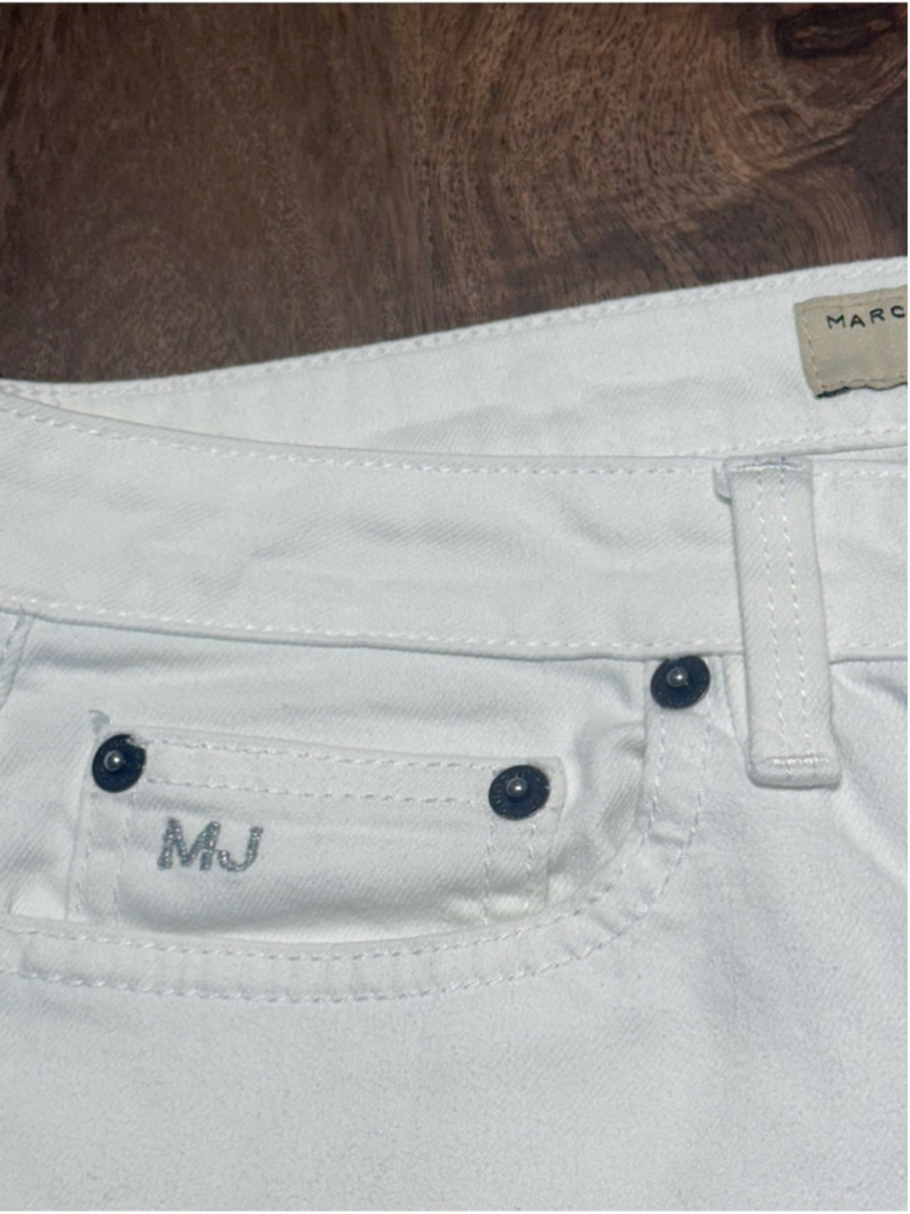 Marc by Marc Jacobs M193027 White Carrie Wash Jeans Size 28 Denim - Picture 12 of 16